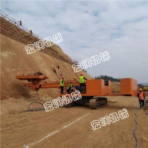 山體護(hù)坡鉆孔機(jī)，全液壓錨固鉆機(jī)現(xiàn)貨出售