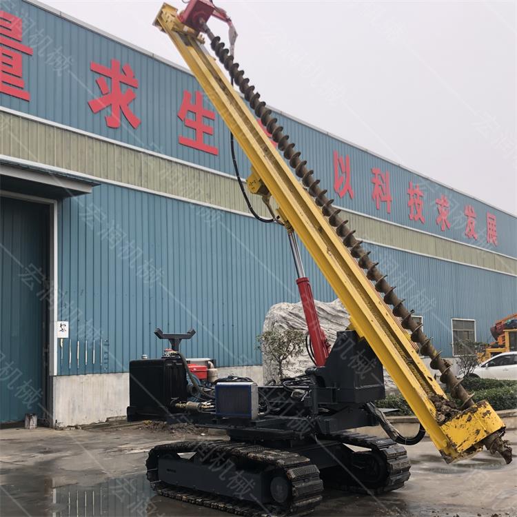 直銷光伏履帶鉆孔機(jī)，螺旋光伏鉆孔機(jī)